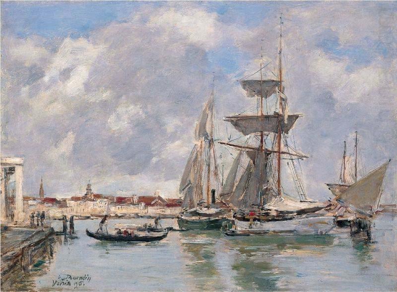 Eugene Boudin Venice, The Grand Canal china oil painting image